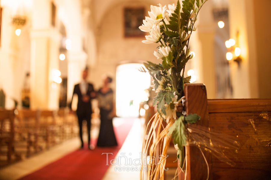 Boda de Paco y Paqui Iglesia la Asunción en Castro del Río Córdoba fotografía 1388