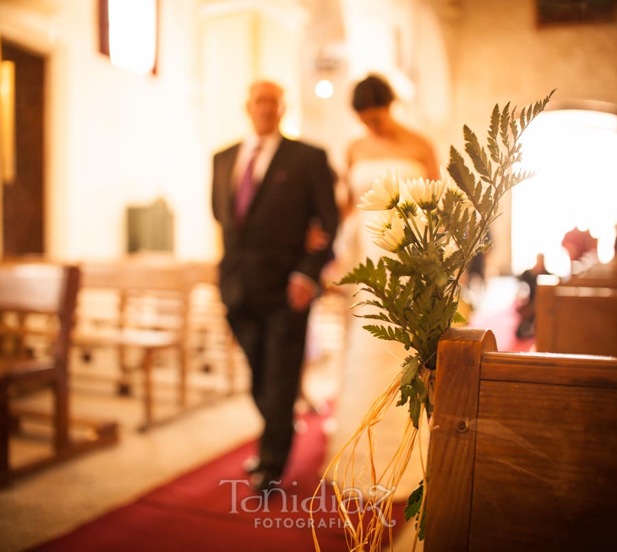 Boda de Paco y Paqui Iglesia la Asunción en Castro del Río Córdoba fotografía 1473