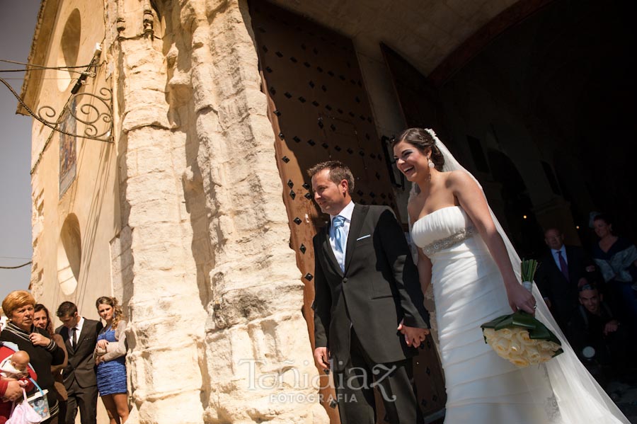 Boda de Paco y Paqui Iglesia la Asunción en Castro del Río Córdoba fotografía 2187