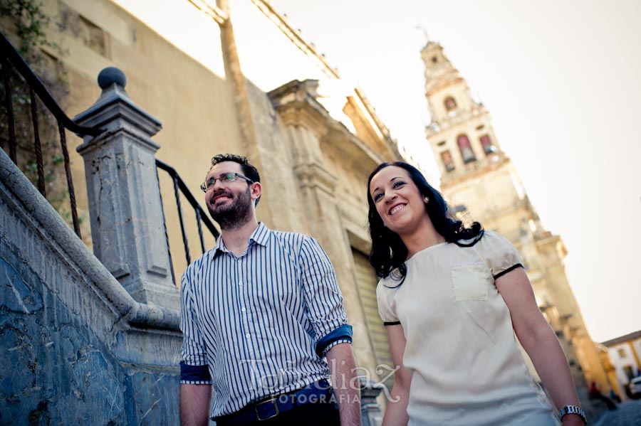 Preboda de Salud María y Francisco en los alrededores de la Mezquita de Córdoba fotografía 42