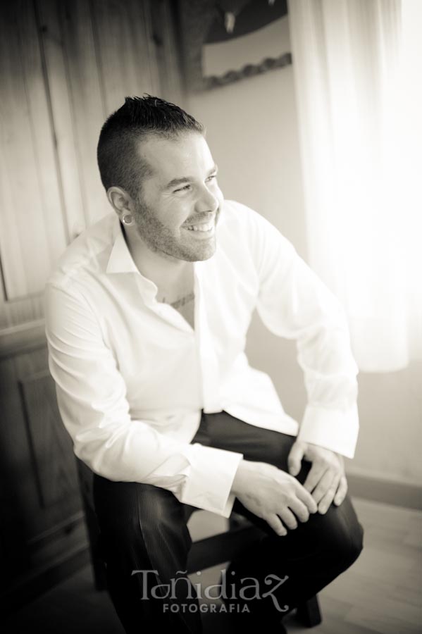 Boda de Oscar y Estefanía en casa del novio fotografía 003