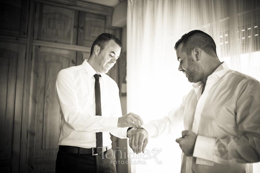 Boda de Oscar y Estefanía en casa del novio fotografía 005