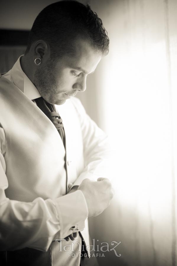 Boda de Oscar y Estefanía en casa del novio fotografía 014