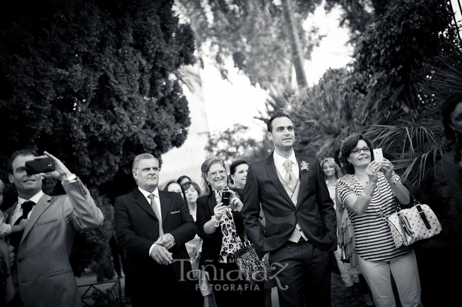 Boda de Jose y Estefanía ceremonia en el Alcazar de los Reyes Cristianos en Córdoba 81