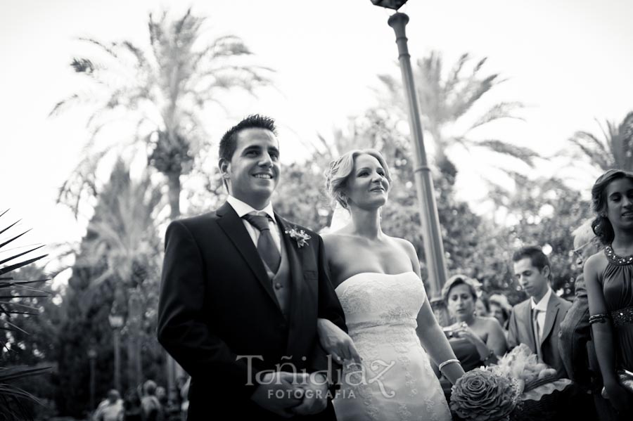 Boda de Jose y Estefanía ceremonia en el Alcazar de los Reyes Cristianos en Córdoba 92