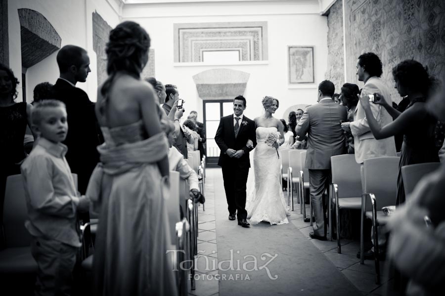 Boda de Jose y Estefanía ceremonia en el Alcazar de los Reyes Cristianos en Córdoba 95