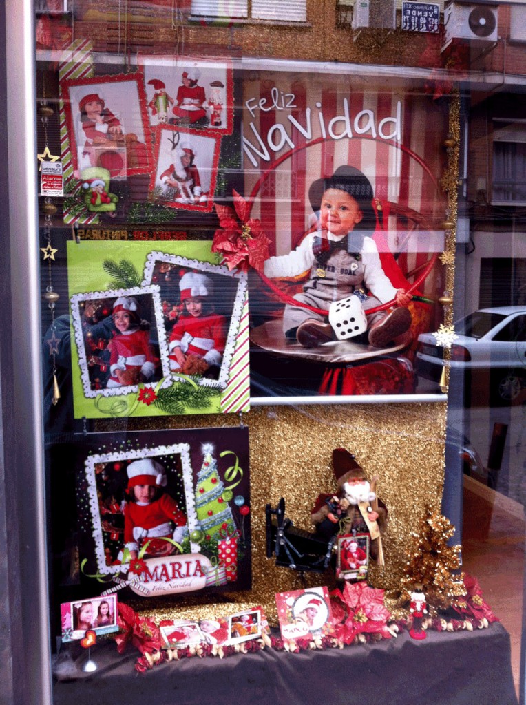 Escaparate de Navidad de Toñi Díaz en Córdoba